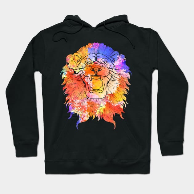 Savannah Lions Roaring Lion Hoodie by shirtsyoulike